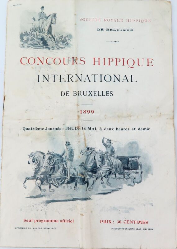 07-06-1947_02323 Concours Hippique - a photo on