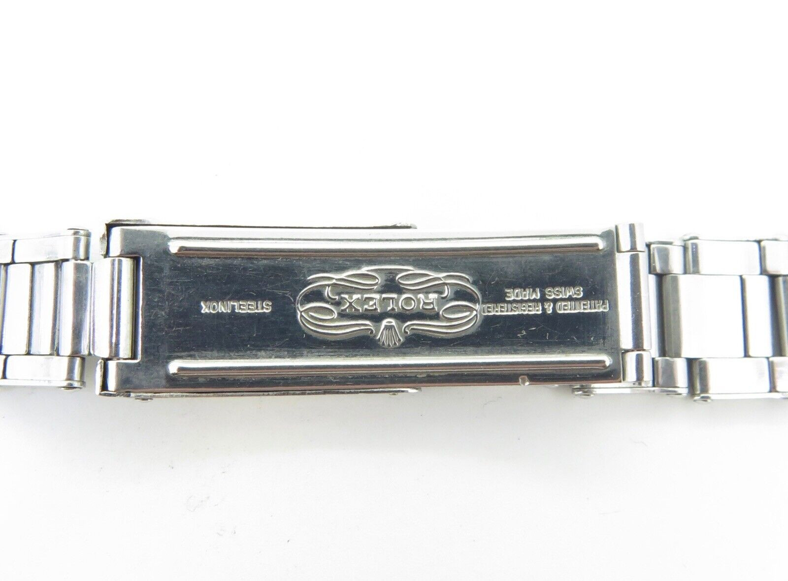 Cinturino Orologio Oyster Rivet Stretch &ndash; 17,5mm &ndash; Acciaio Hong Kong Vintage