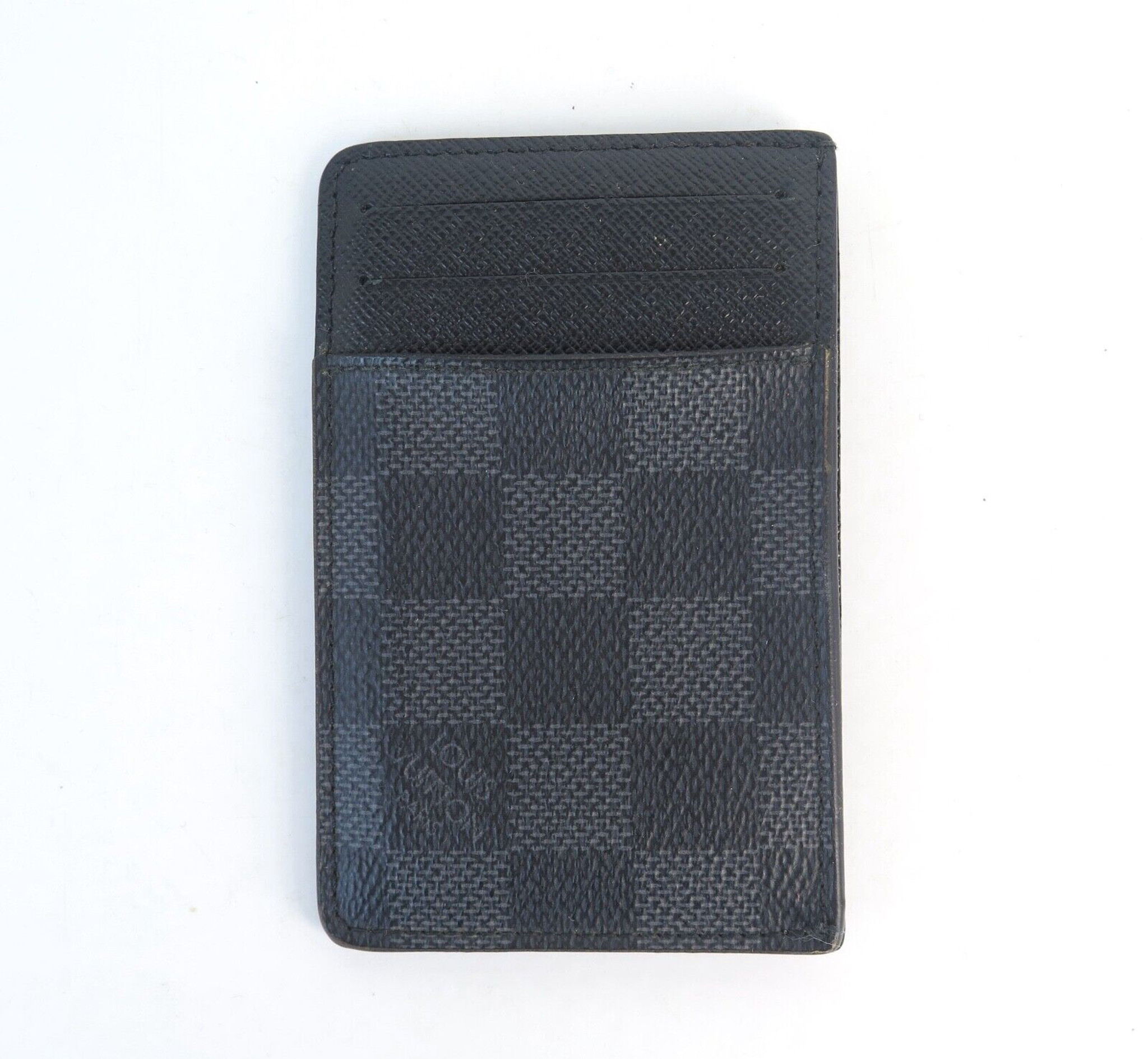 Vi LV Business Card Holder Empreinte Leather Black The Player Zone