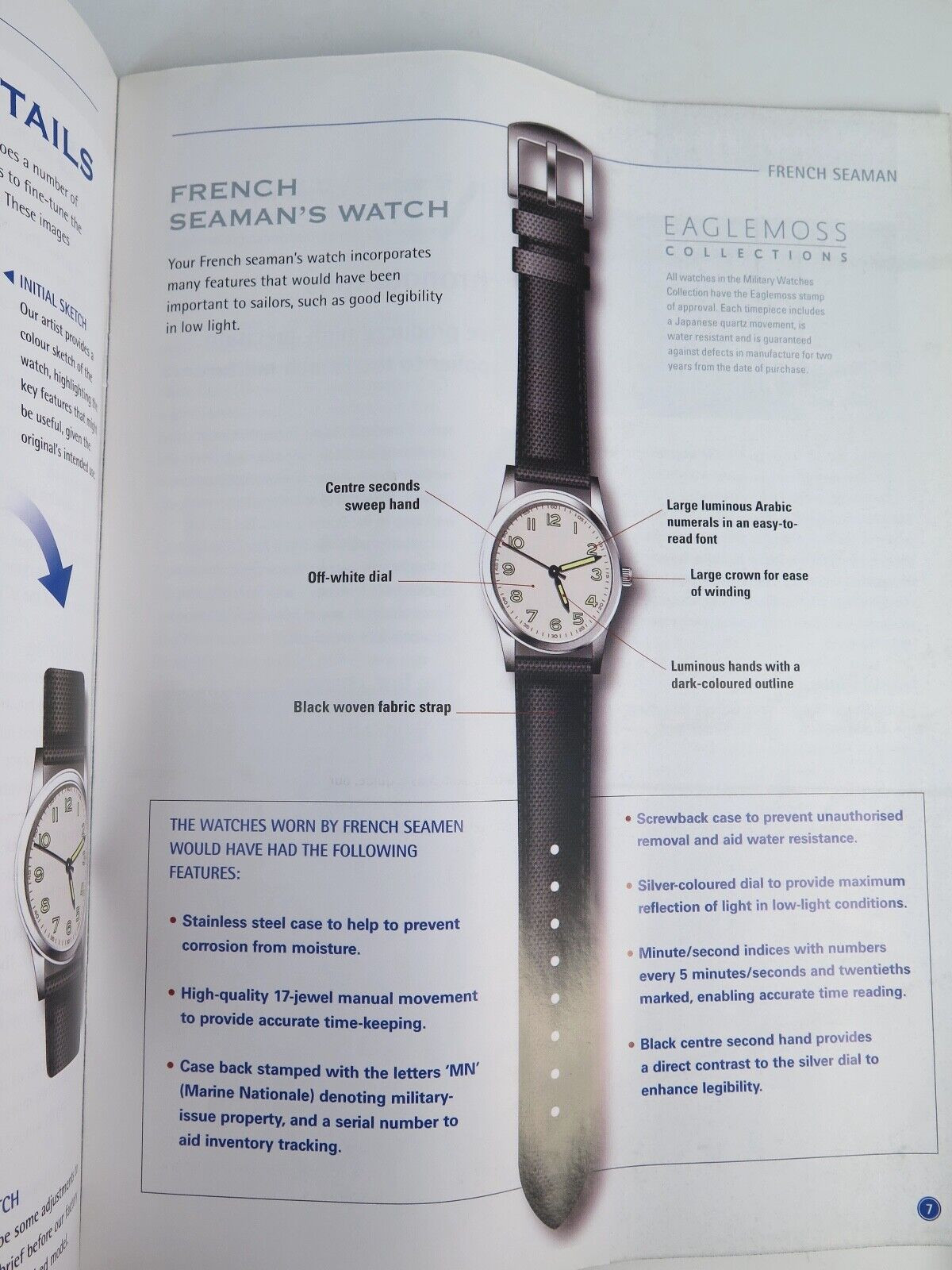 Wrist Watches Eaglemoss Collections Watch EAGLEMOSS MILITARY1