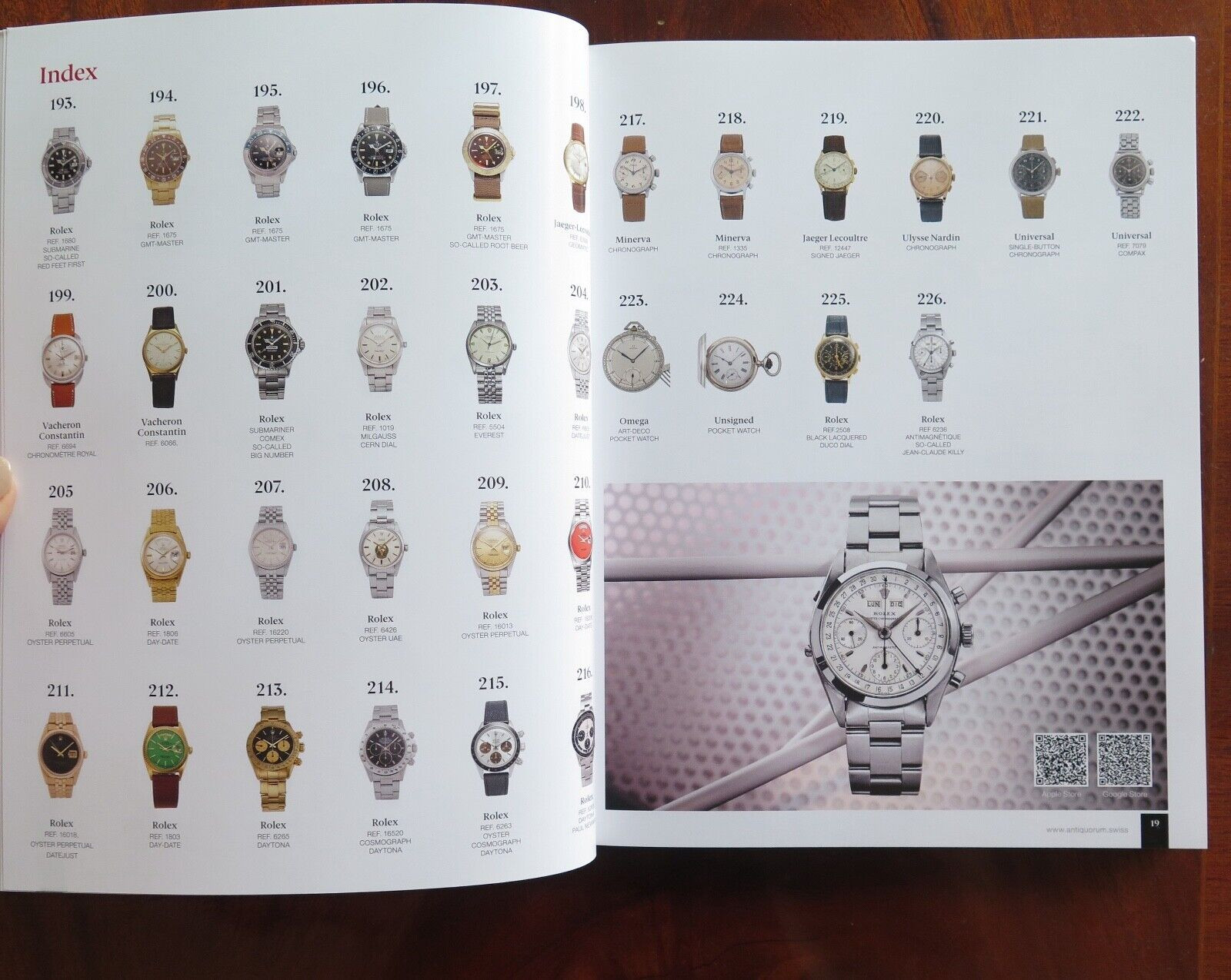 Antiquorum Watch Auction Catalogue. Modern & Vintage Timepieces, Monaco
