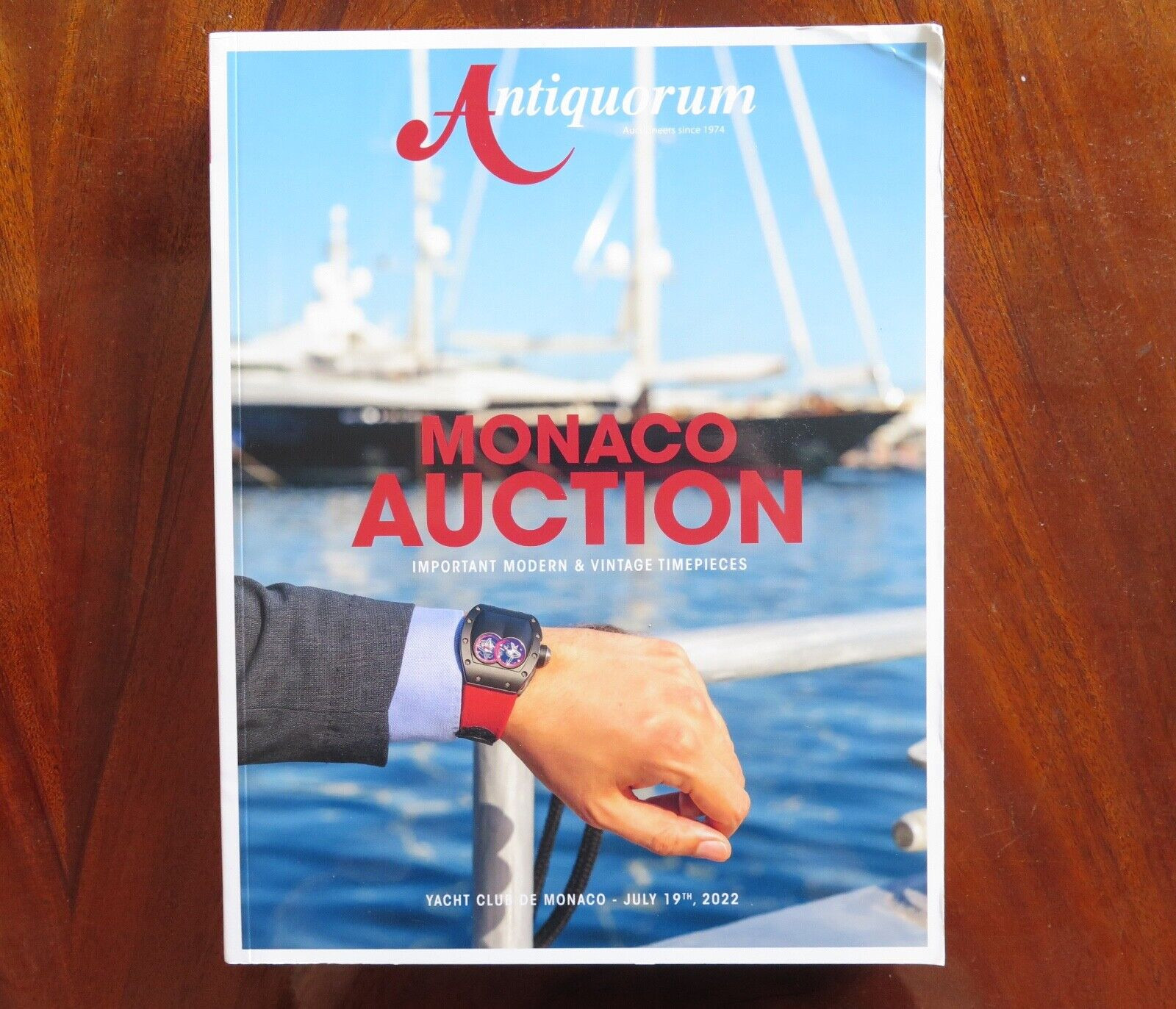 Antiquorum Watch Auction Catalogue. Modern & Vintage Timepieces, Monaco