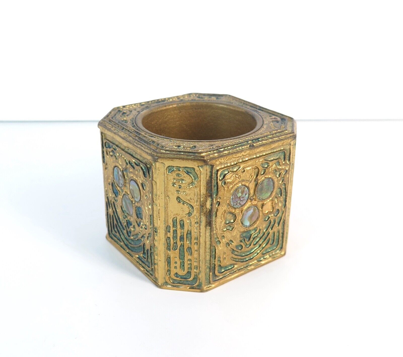 Decorative Antique Bronze and Abalone Shell Tiffany Studios, New York ...