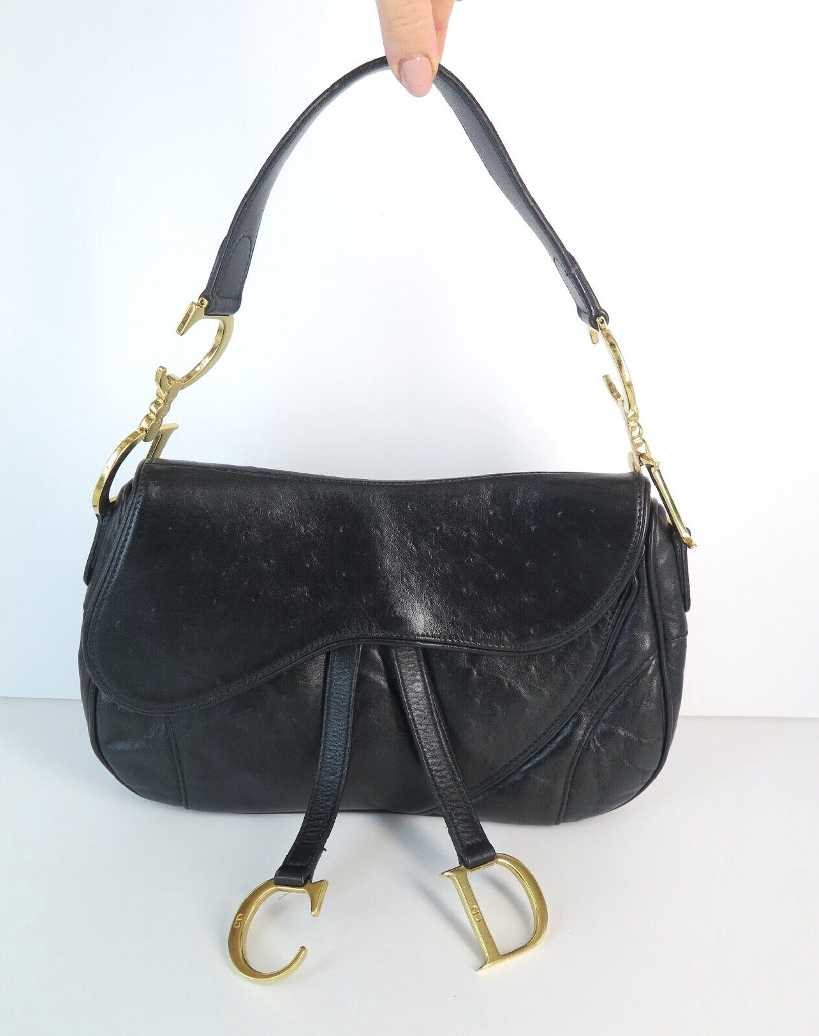 Best 25 Deals for Christian Dior Double Saddle Bag  Poshmark