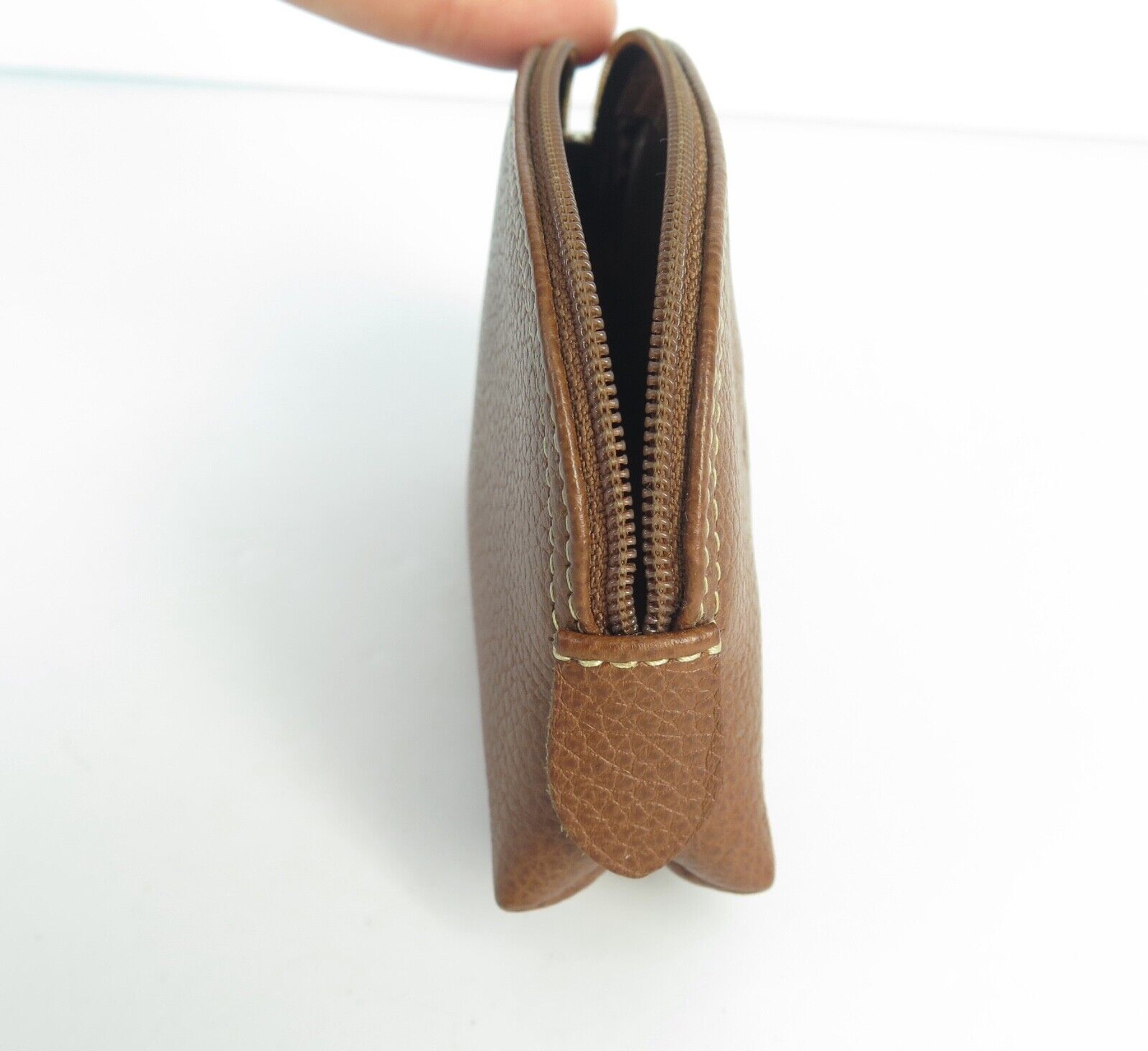Le Foulonné Coin purse Caramel - Leather (L3686021121)