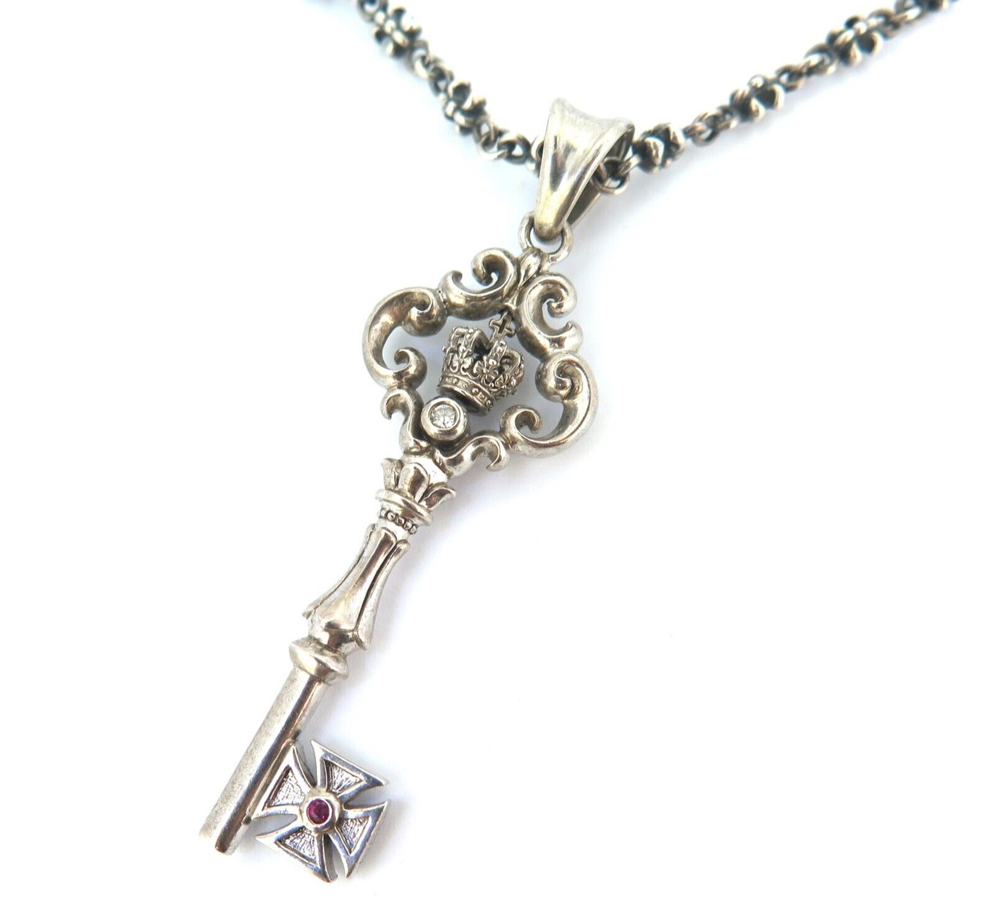 大人気新品 ☆ JUSTIN DAVIS creation key pendant中古