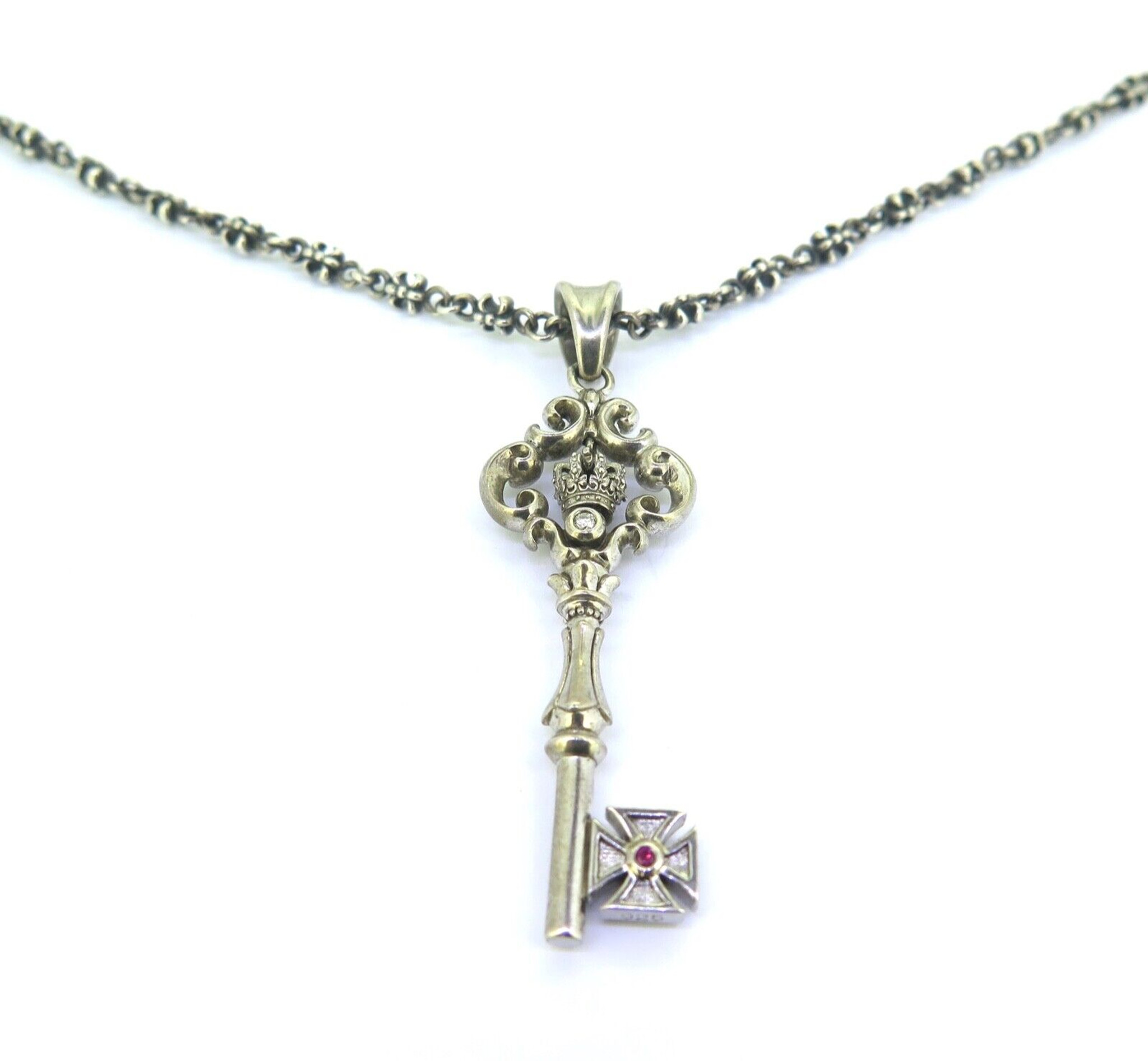 アクセサリー JUSTIN DAVIS 60cm HEAVY CROSS CHAIN A&G JUSTIN DAVIS 60cm HEAVY CROSS CHAIN A&G