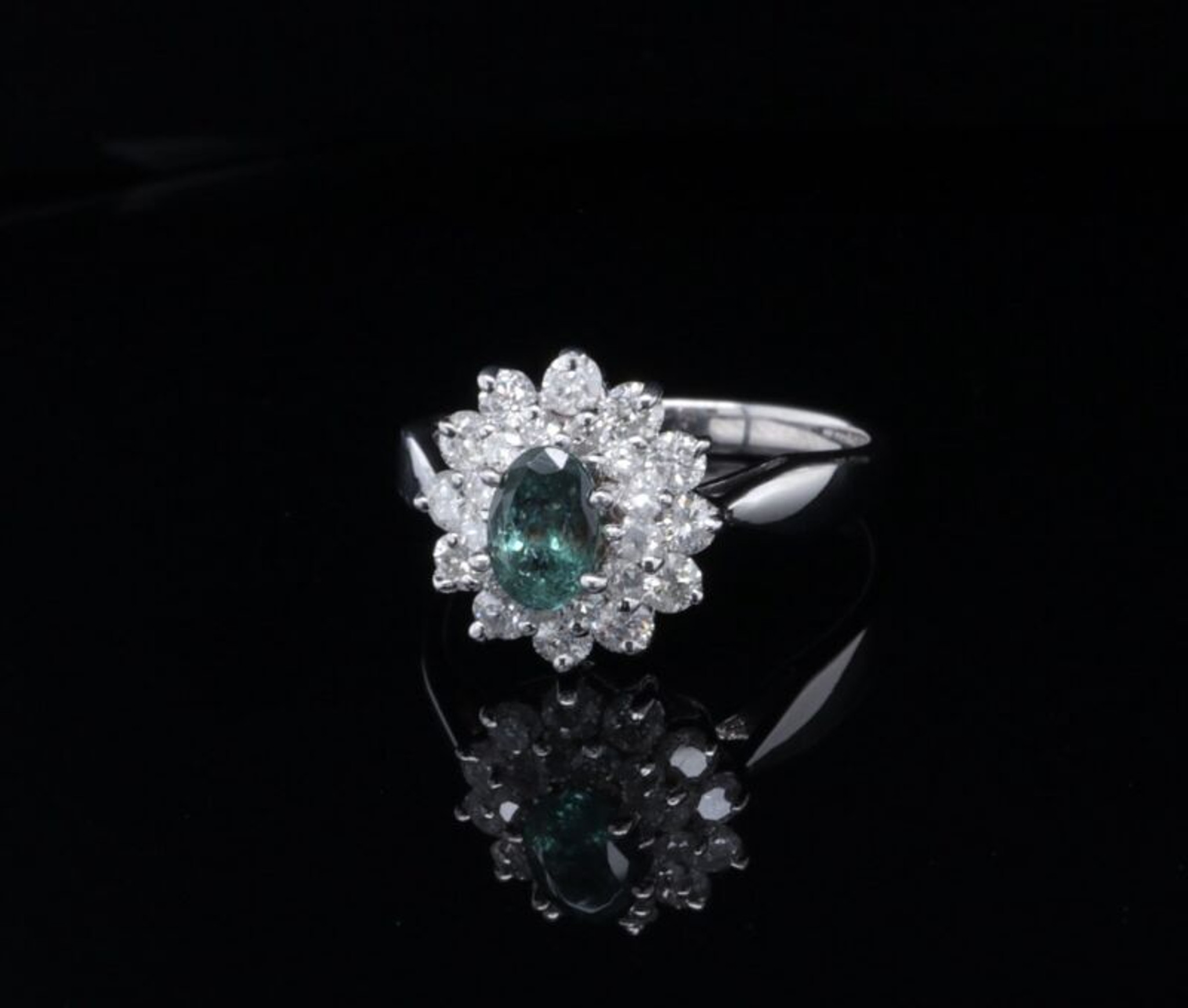 Alexandrite white gold rings best sale
