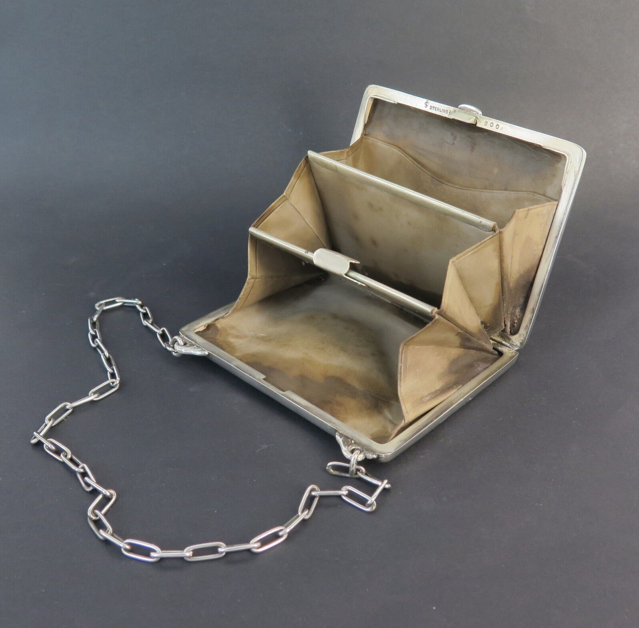 Estate Antique Sterling Silver Ladies Evening Purse | Walter Bauman Jewelers