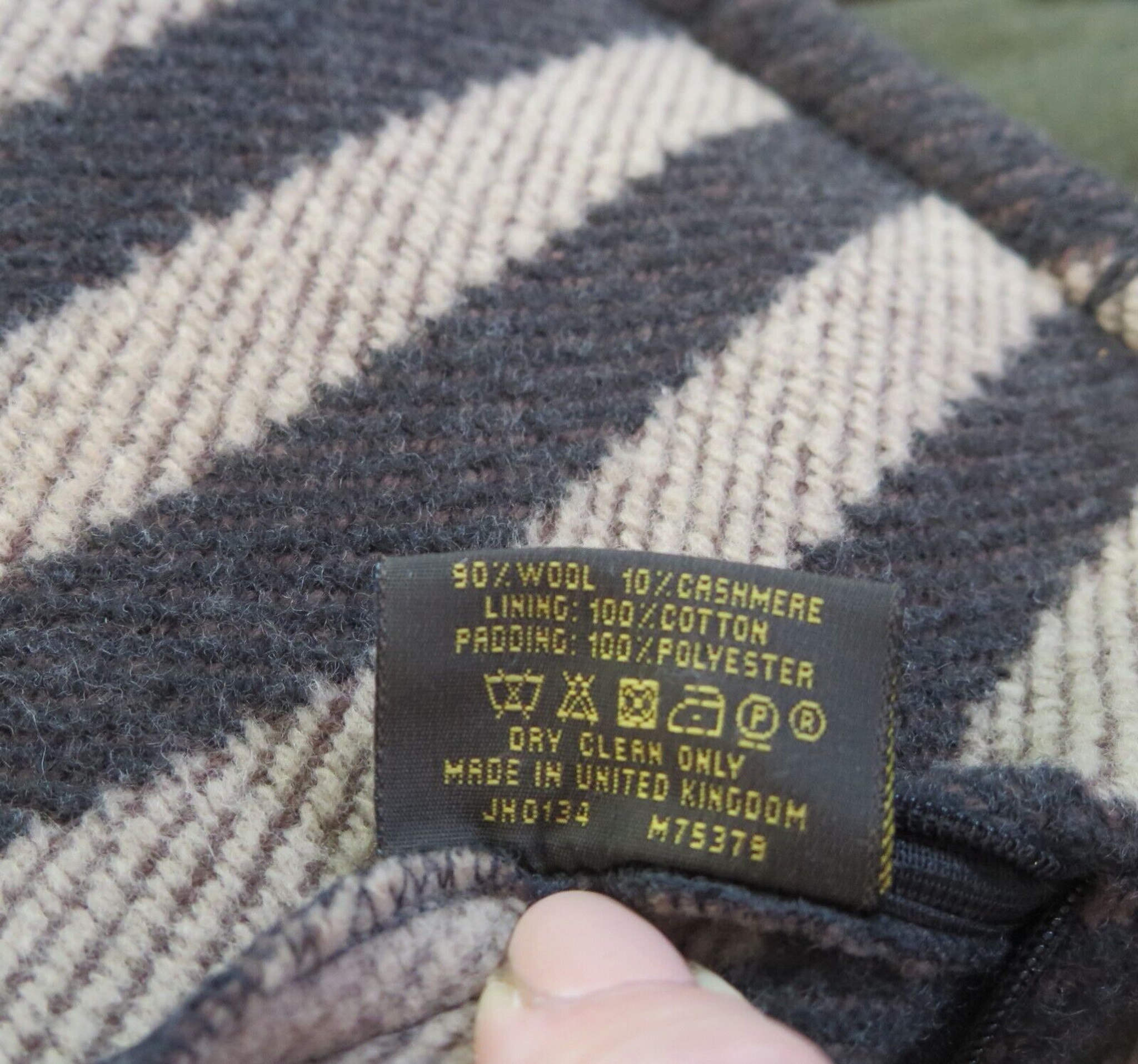 Louis Vuitton Karakoram Blanket Wool & Cashmere In Brown & Beige Tones