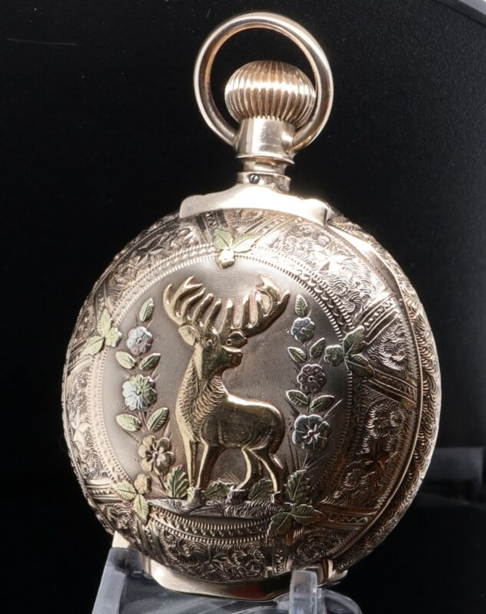 Milan quartz pocket watch on sale deer