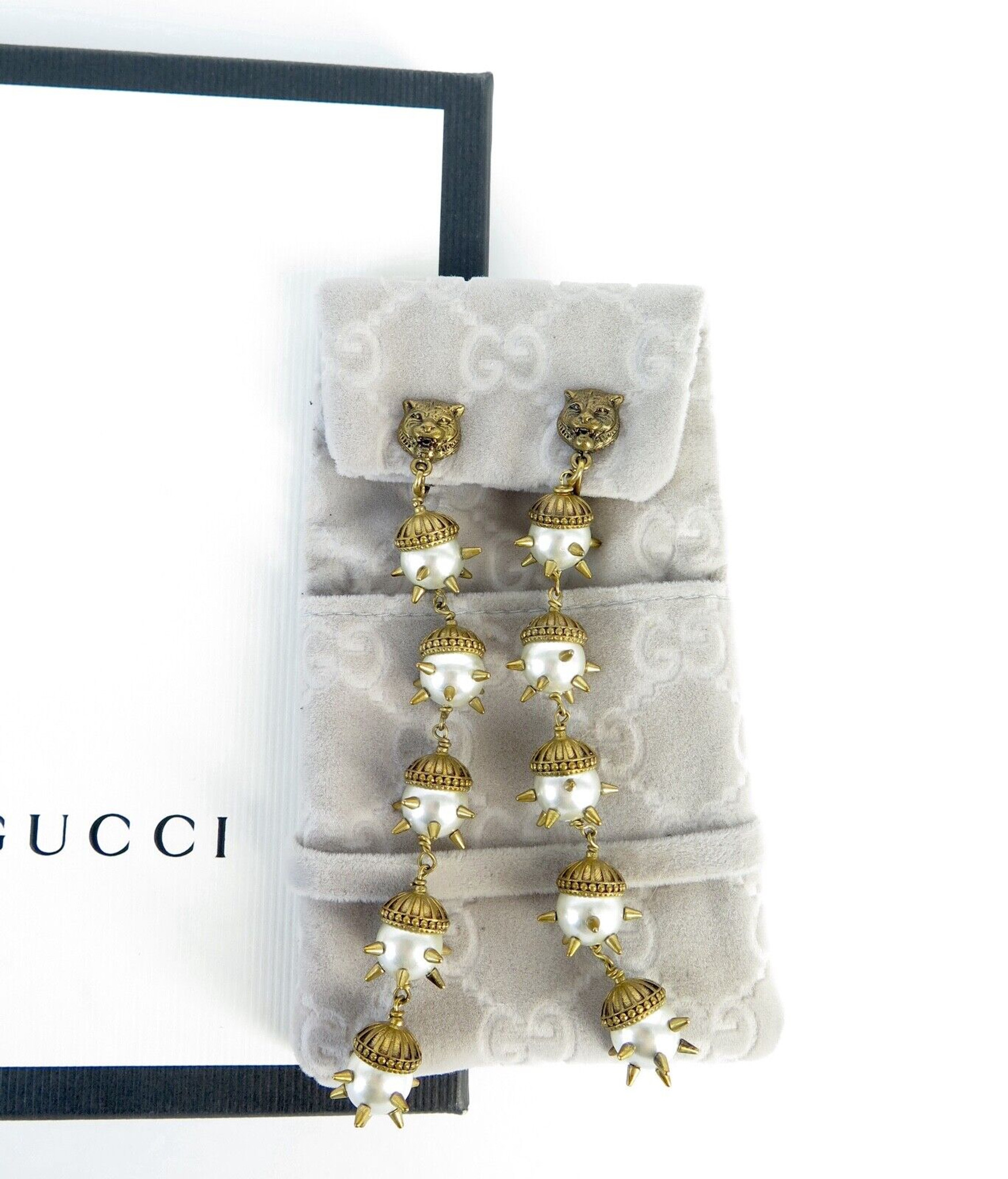 Gucci clip clearance earrings