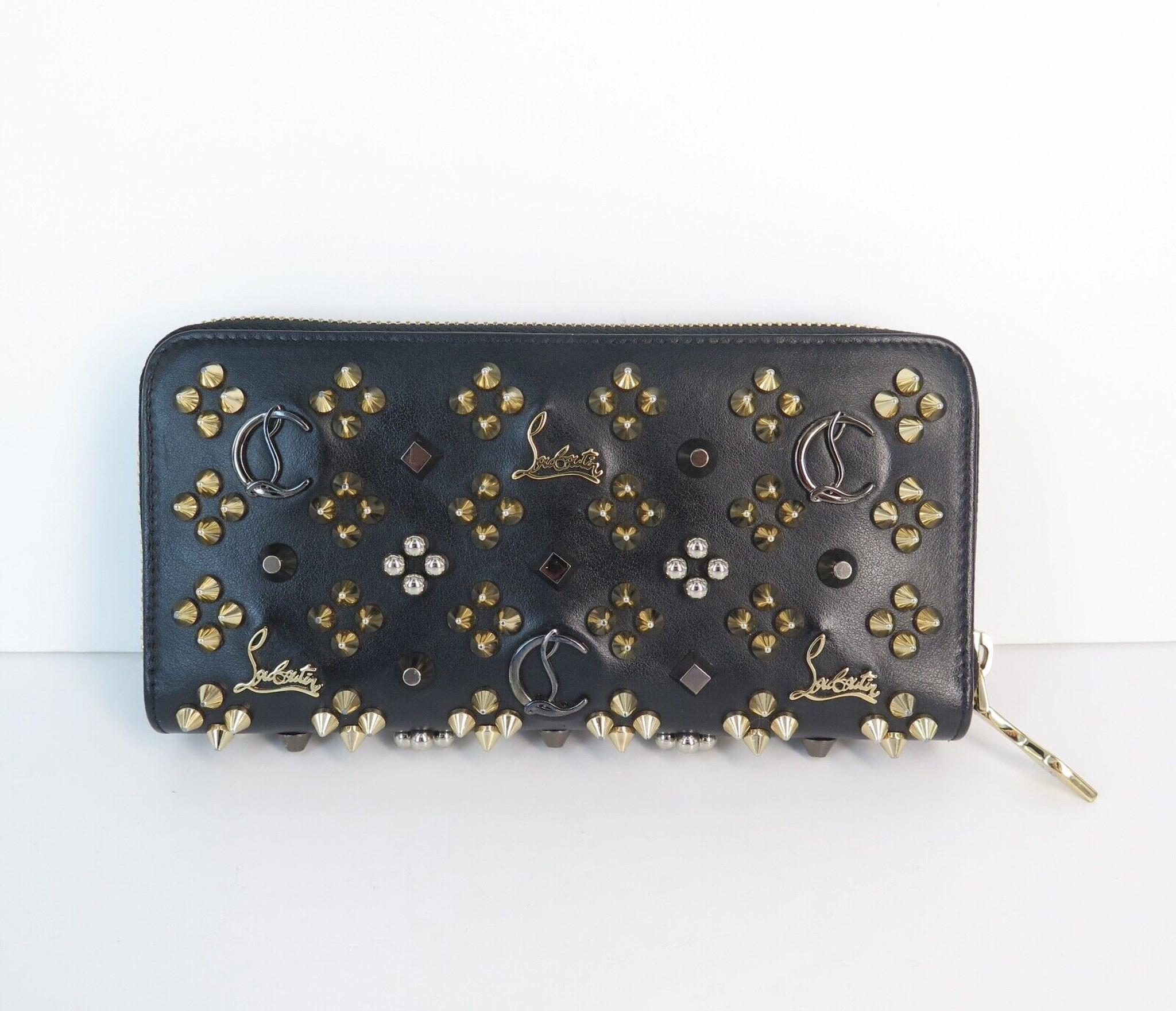 Rebecca Minkoff Bristol Studded Leather Clutch, Black