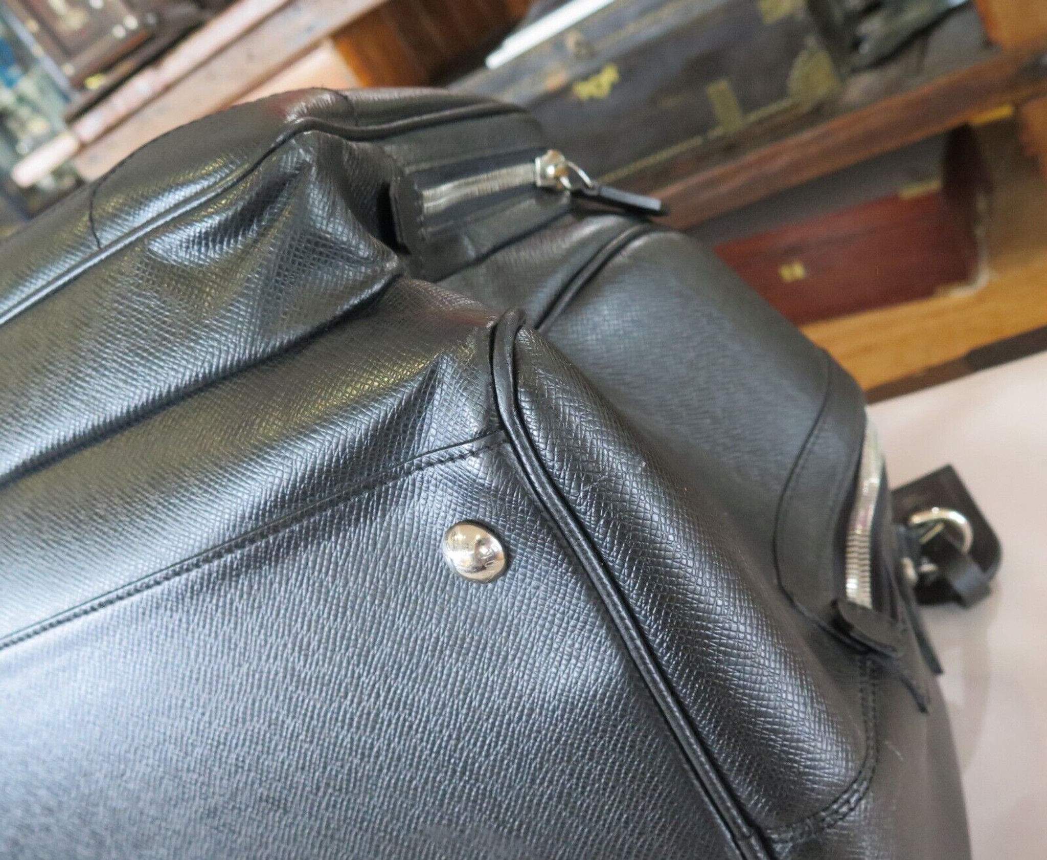 Louis Vuitton - Nikolai Ardoise Duffle/Travel Bag (Taiga Leather