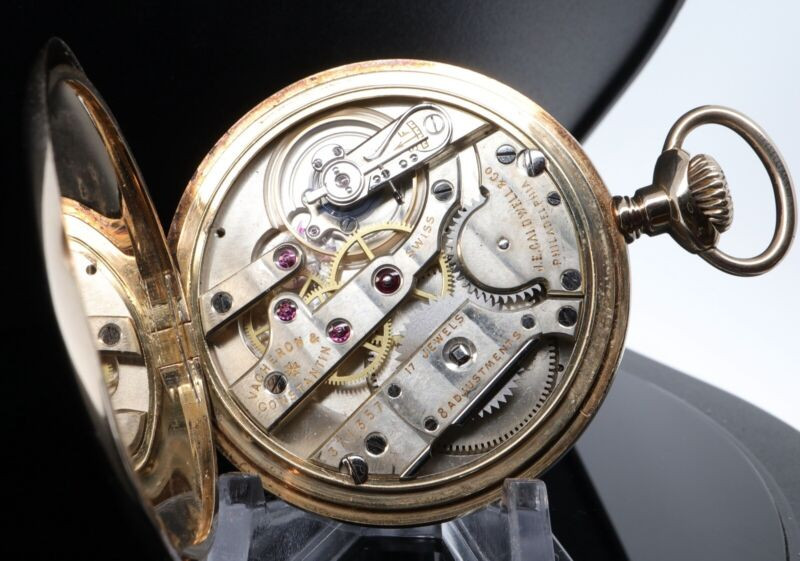 Vacheron Constantin 14K Gold Open Faced Pocket