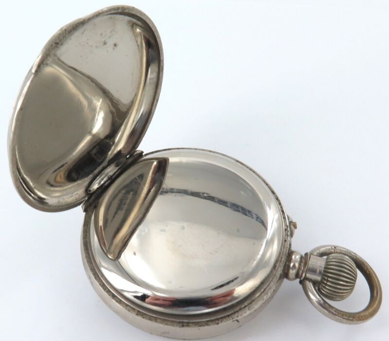 c1900 La Metropole Mens Pin Set Pocket Watch. A Fixer Harrington & Co.