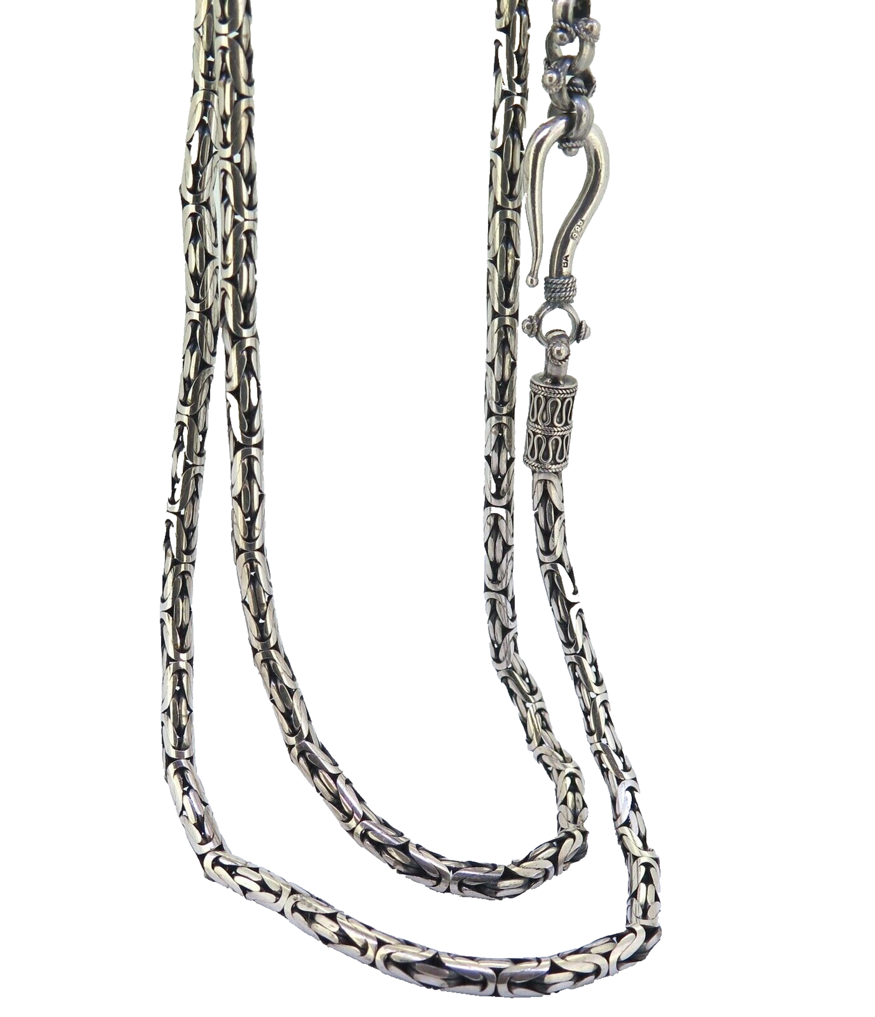 Sterling Silver Byzantine Necklace at Rubini Jewelers – Rubini Inc.