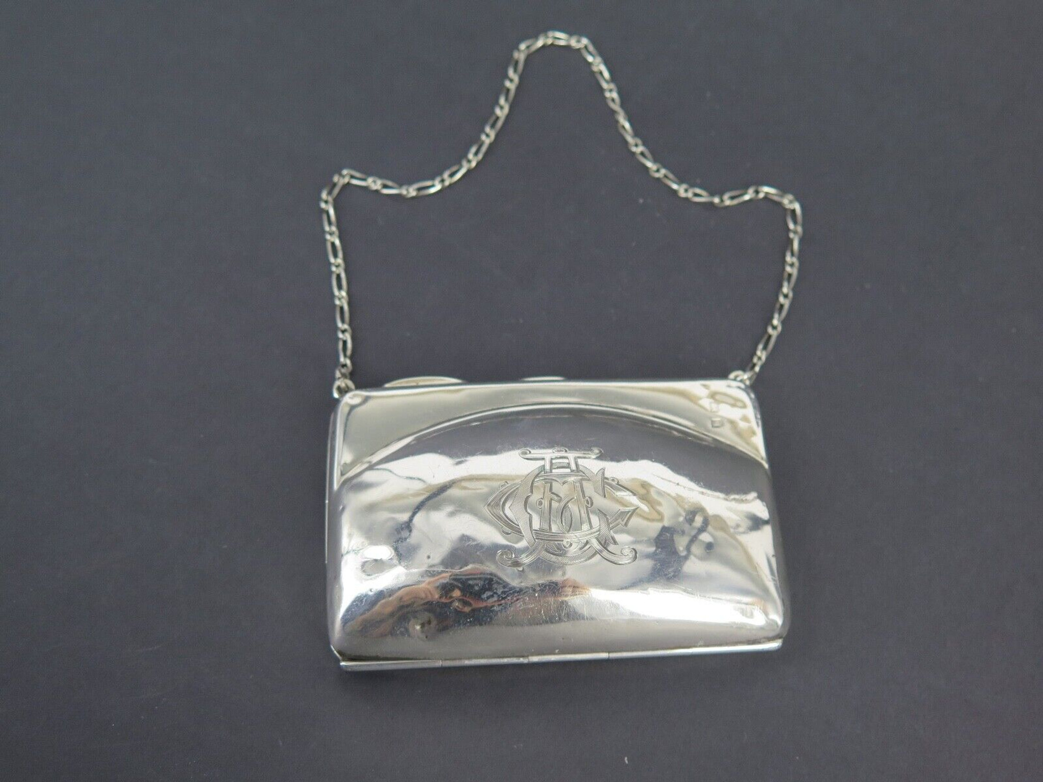 Buy Antique WHS Co Sterling Silver Compact Coin Purse With Pencil Online in  India - Etsy