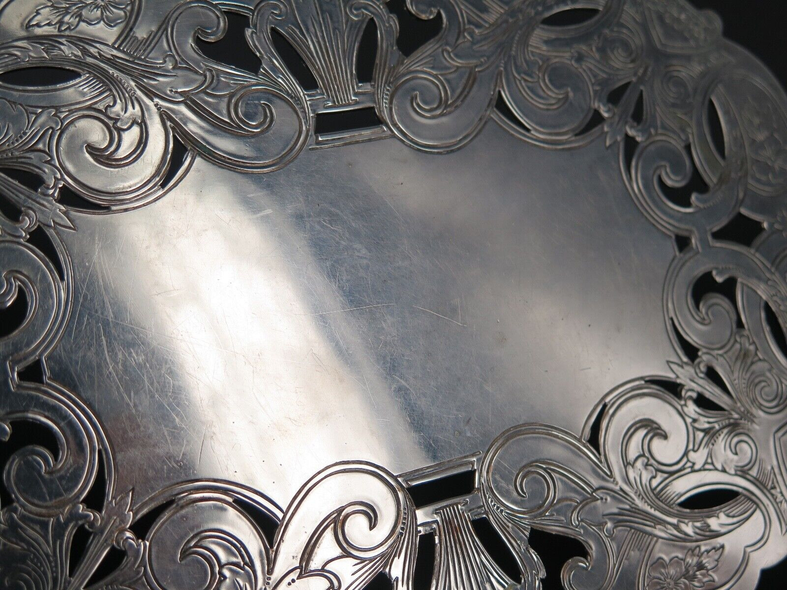 Vintage Wallace, USA Silverplate Teapot Trivet Harrington