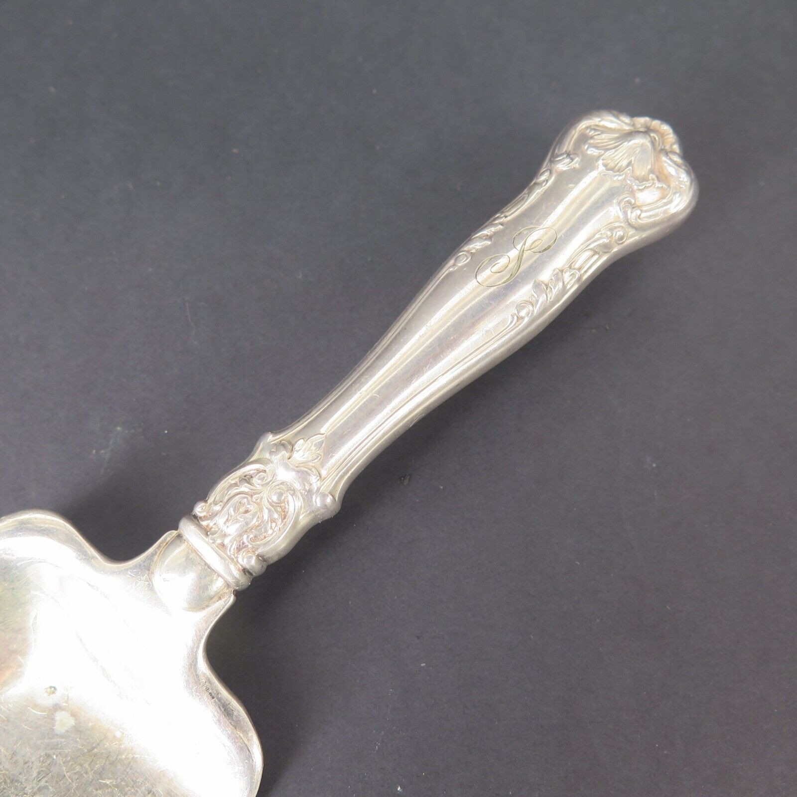 Vintage Gorham, USA Silverplate Crumb Knife Tray - Harrington & Co.