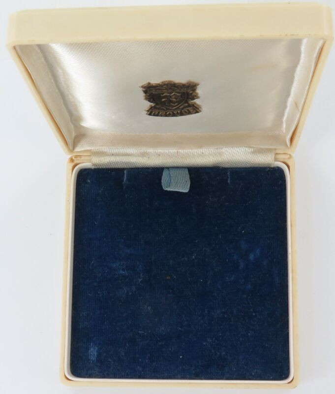 c1950s 1960s Very Nice Prouds Jewellers Bakelite Necklace Box