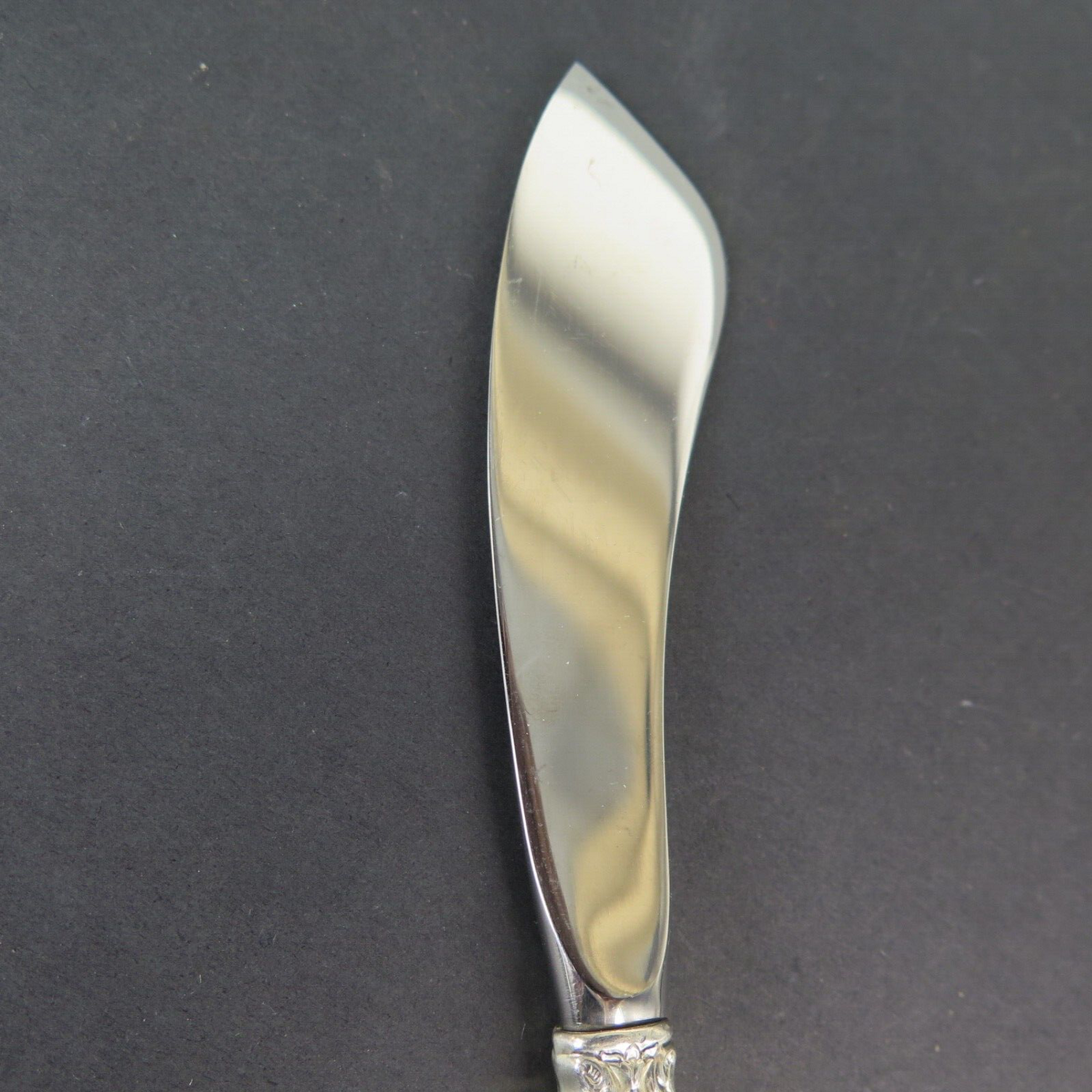 【TOWLE】 バターナイフ 2本【純銀ハンドル】 OLD MASTER Vintage Towle, USA 'Old Master' Sterling Silver Handled