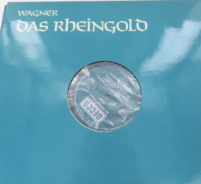 Richard Wagner DER RING DES NIBELUNGEN (Decca) 22LPs in Wooden