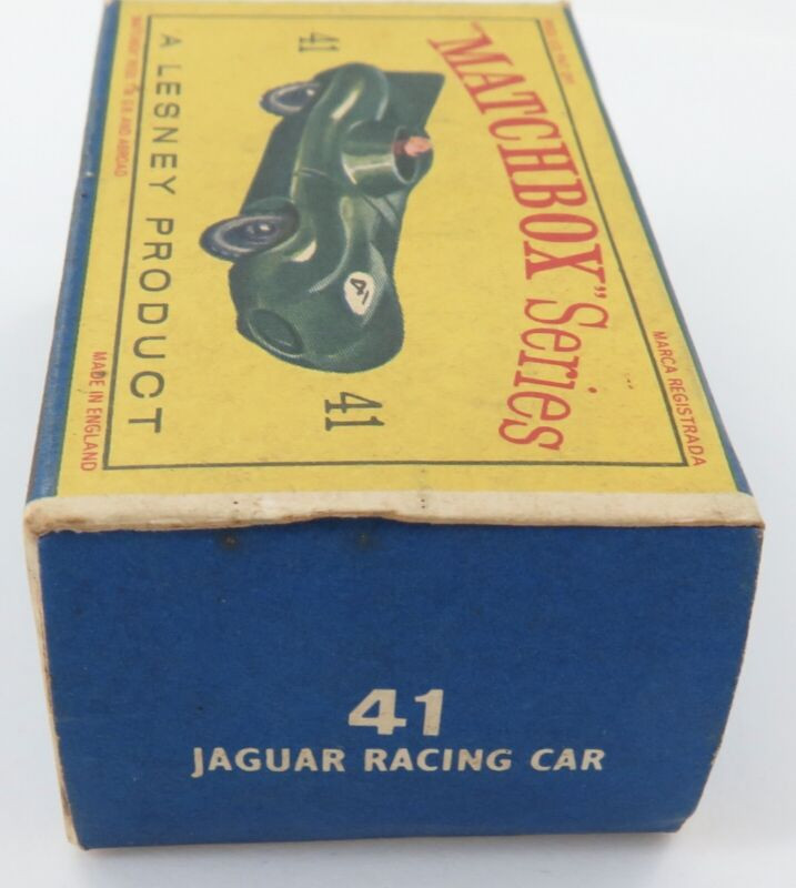 ミニカー MATCHBOX No.41 JAGUAR D Type Matchbox 41b, Jaguar (D)Type - Free Price Guide & Review