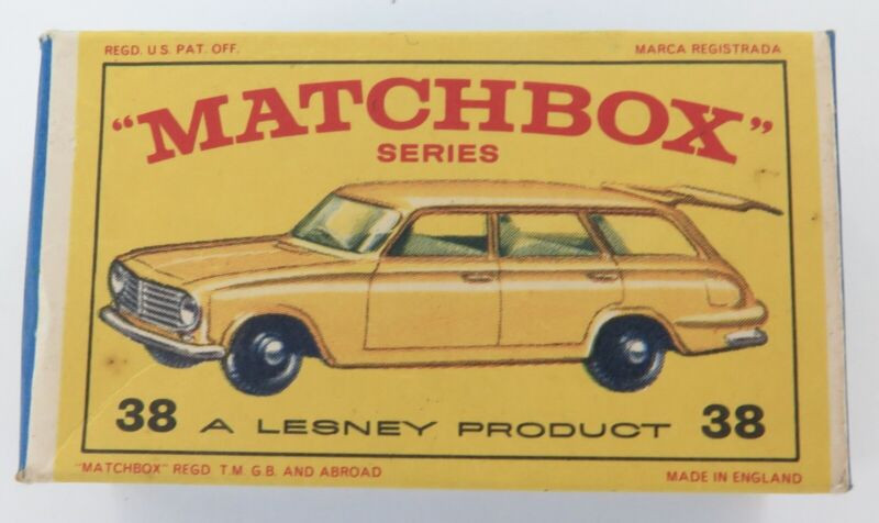 MATCH BOX 38 VAUXHALL VICTOR ESTATE CAR ボクスホール ビクター (R2207anyY) Vauxhall Victor Estate Car No 38 Matchbox restoration. Diecast car