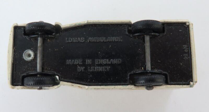 Vintage Lesney Matchbox Lomas Ambulance No 14 + Box. - Harrington