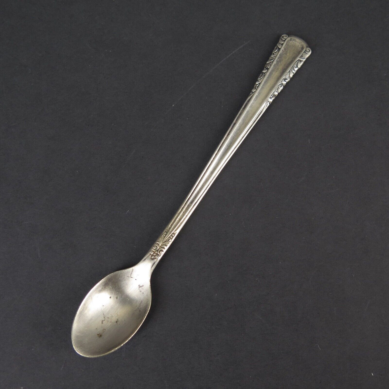 1898 1931 Holmes Edwards USA Silverplate Long Handled 1/4