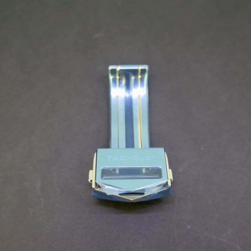 Auth. TAG Heuer CARRERA Folding Clasp 18mm FC5037 STILL IN PLASTIC