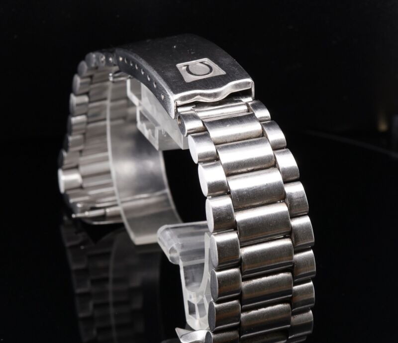 Vintage Omega Speedmaster S/S 20mm Watch Bracelet Ref 1171 633