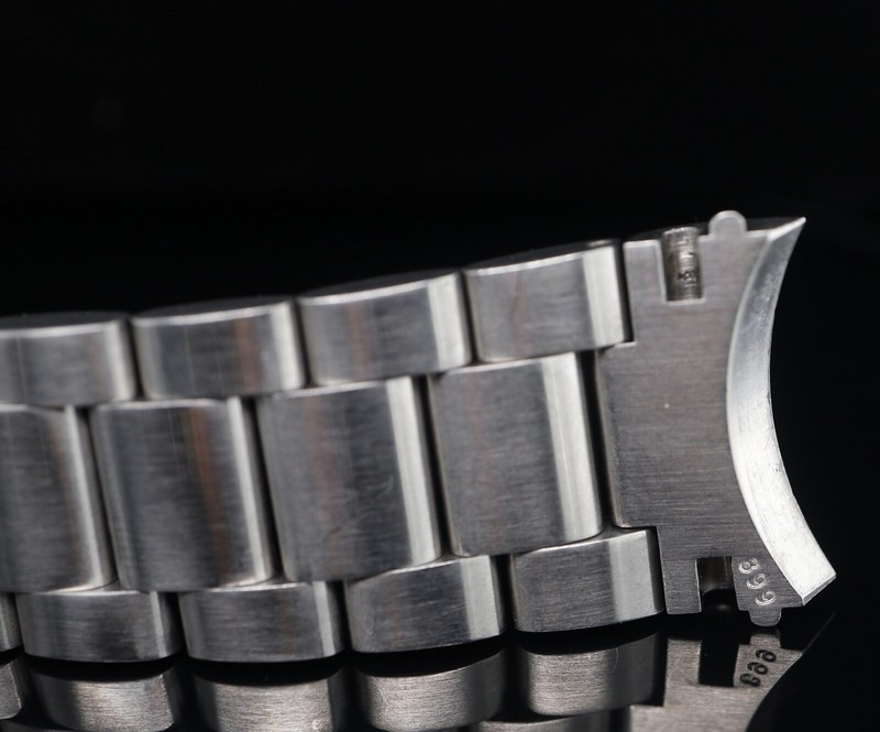 【ジャンク】OMEGA オメガ 純正 ブレスレット 1575/899 Omega 1575 No.62 19mm Stainless Steel Watch Bracelet, End Links