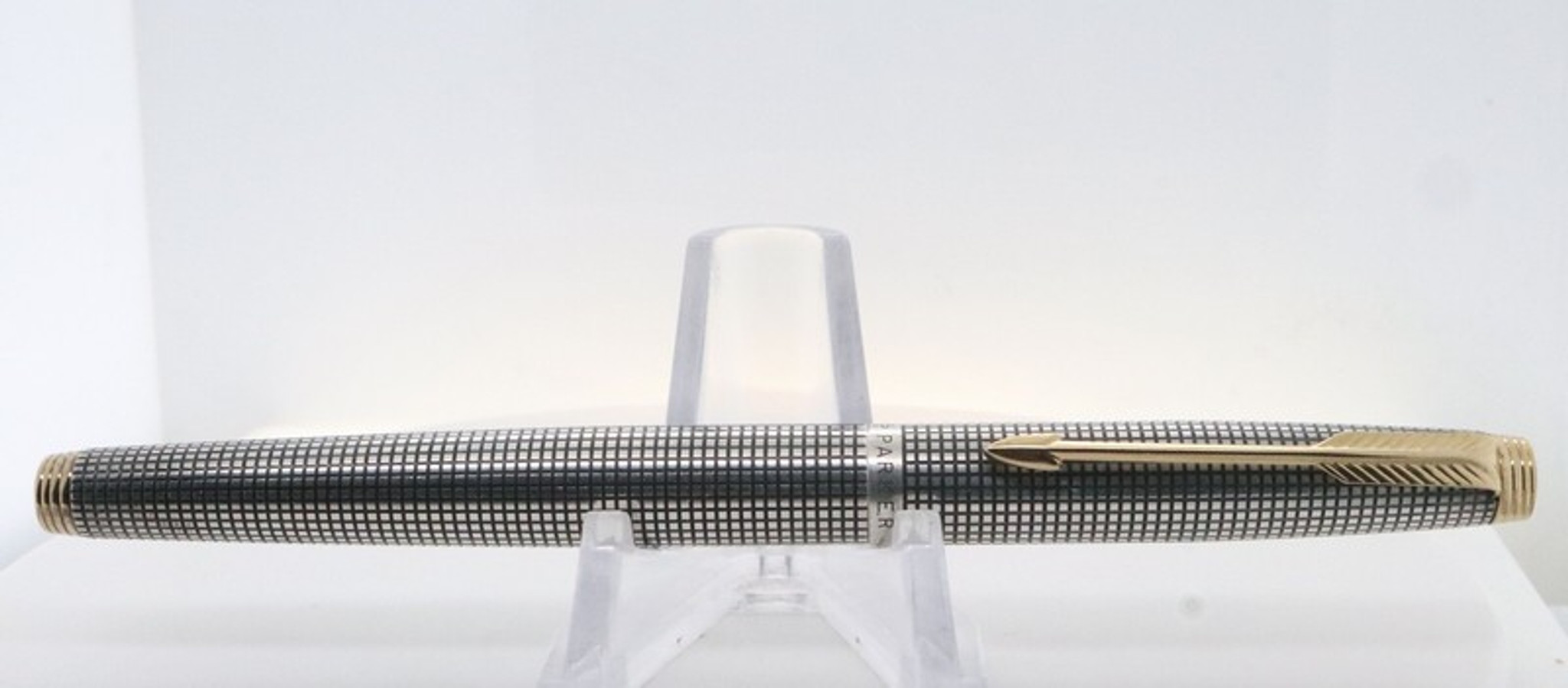 Parker 75 14K Gold Nib XF USA Cisele Sterling Silver
