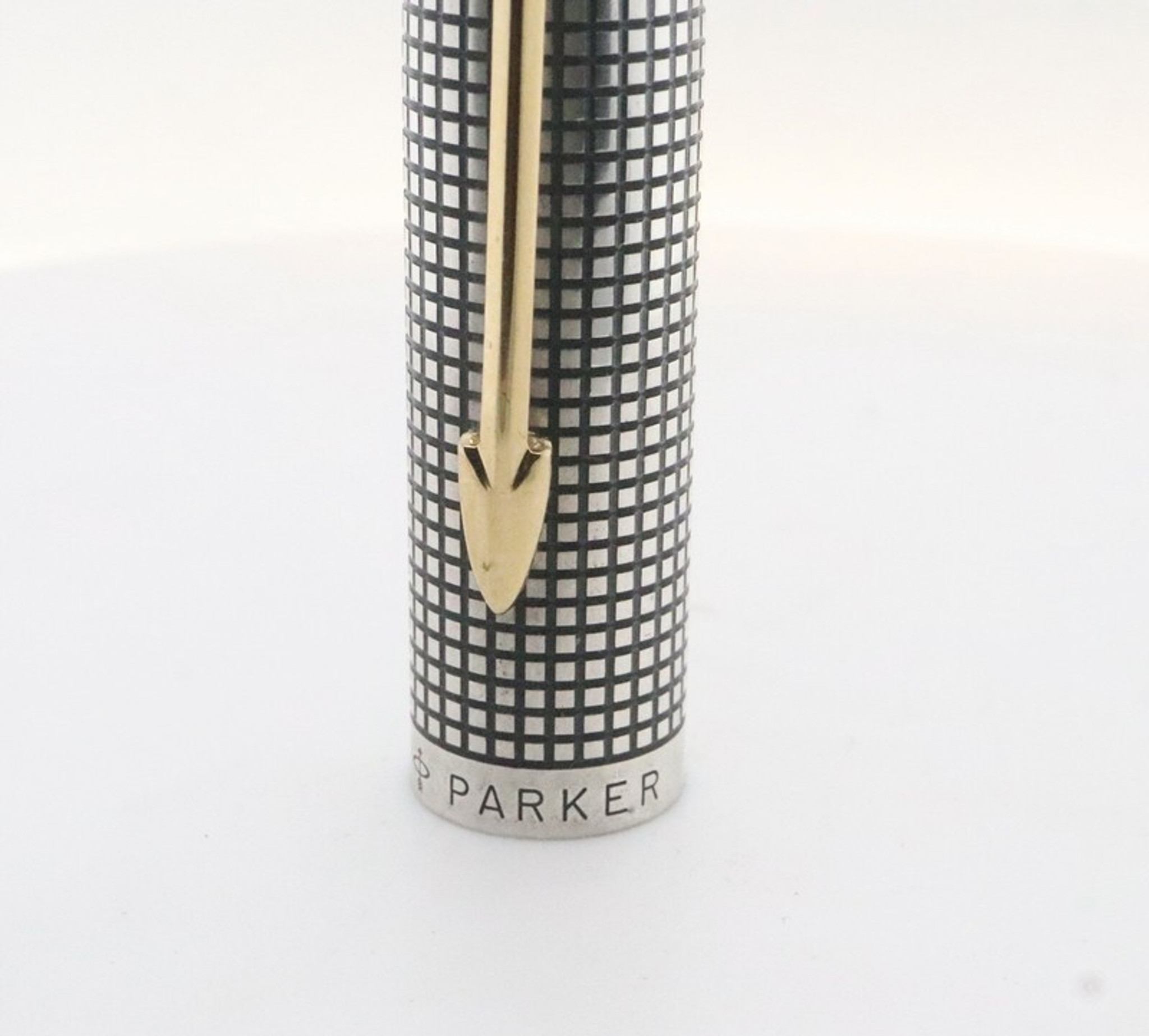 筆記具 PARKER 75 STERING SILVER CISELE 14K XF Parker 75 Cisele Sterling Silver Ballpoint Pen FREE SHIPPING