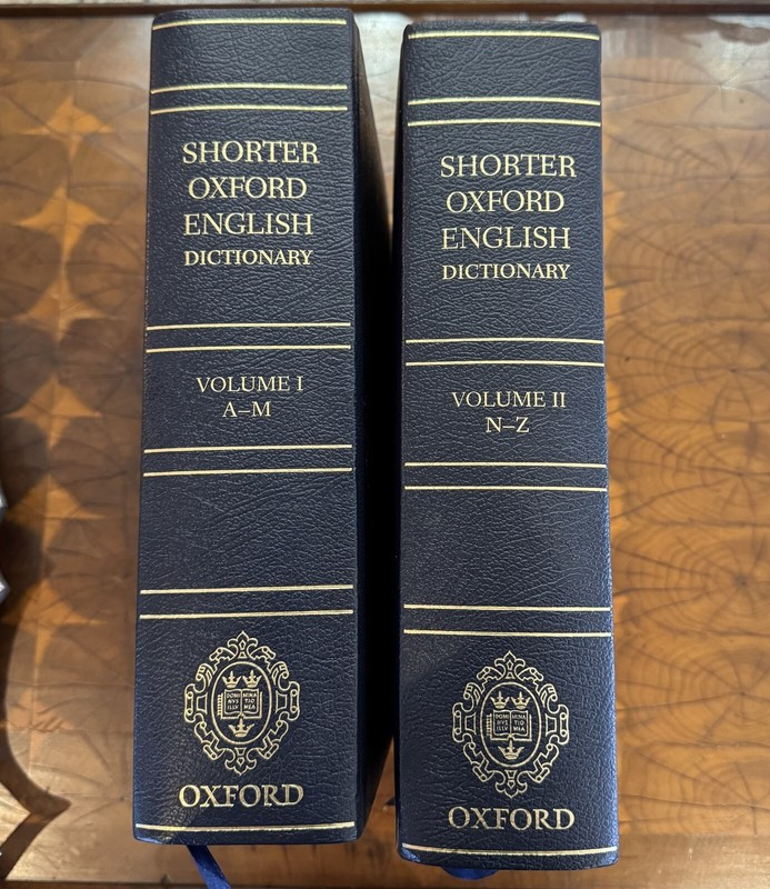 2007 Shorter Oxford English Dictionary: Deluxe Sixth 6th Edition