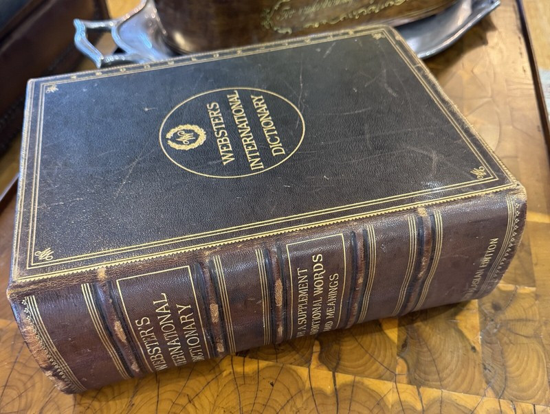 その他 Webster's International Dictionary Webster's International Dictonary 1905 Australasian Edition