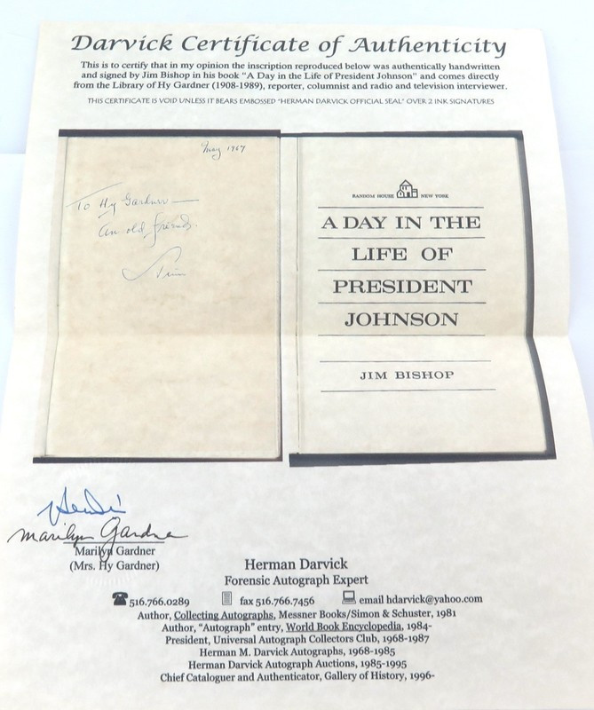 1967 Signed 1st Ed Out of Print COA 
