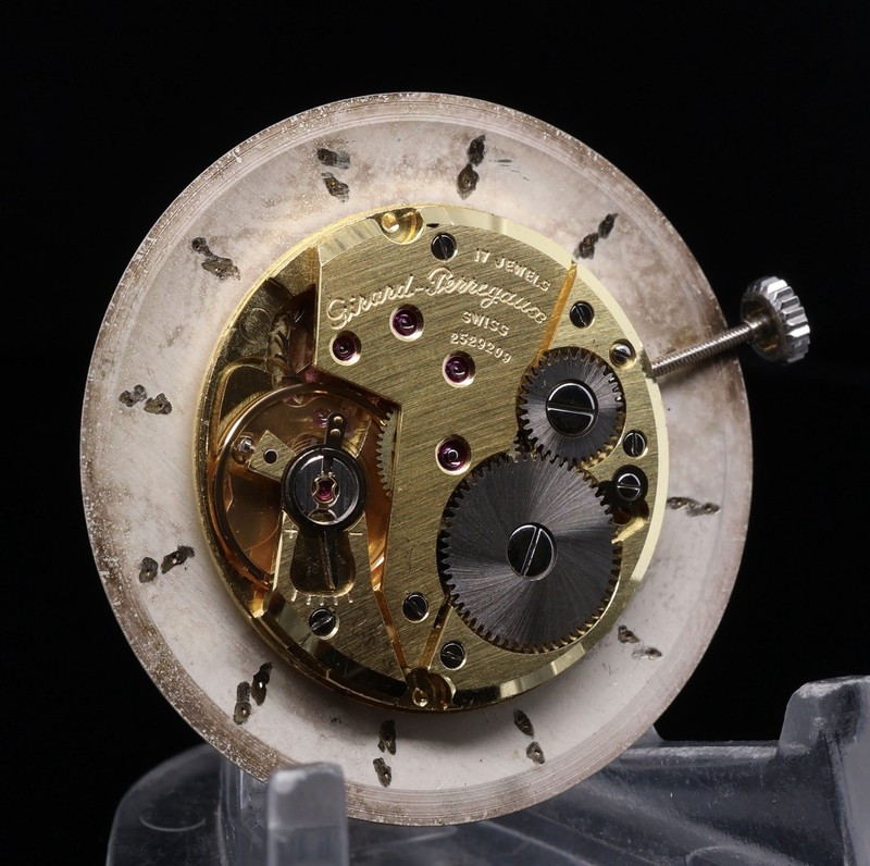 M1454 Vintage 1960's 純銀 GORHAM レターオープナー Vintage 1960s Girard Perregaux Steel 17 J Manual Wind Fob Watch