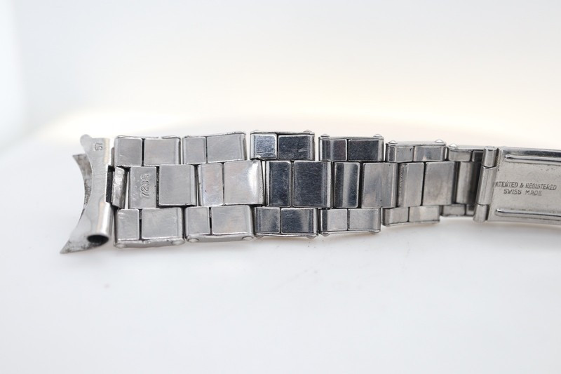 Vintage 1969 Rolex Oyster 7205/57 19mm Steel Watch Bracelet