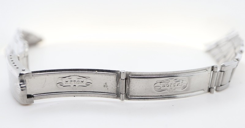ヴィンテージ 1969 ロレックスROLEXウォッチ ブレスレット 7205 Vintage 1969 Rolex Oyster 7205/57 19mm Steel Watch Bracelet