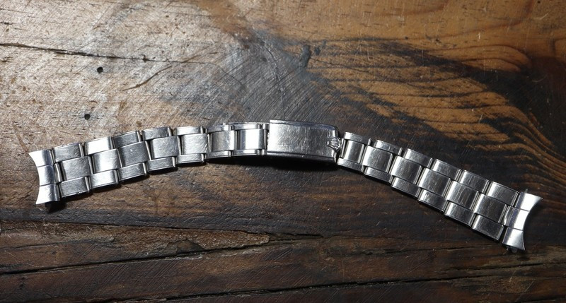 ヴィンテージ 1969 ロレックスROLEXウォッチ ブレスレット 7205 Vintage 1969 Rolex Oyster 7205/57 19mm Steel Watch Bracelet