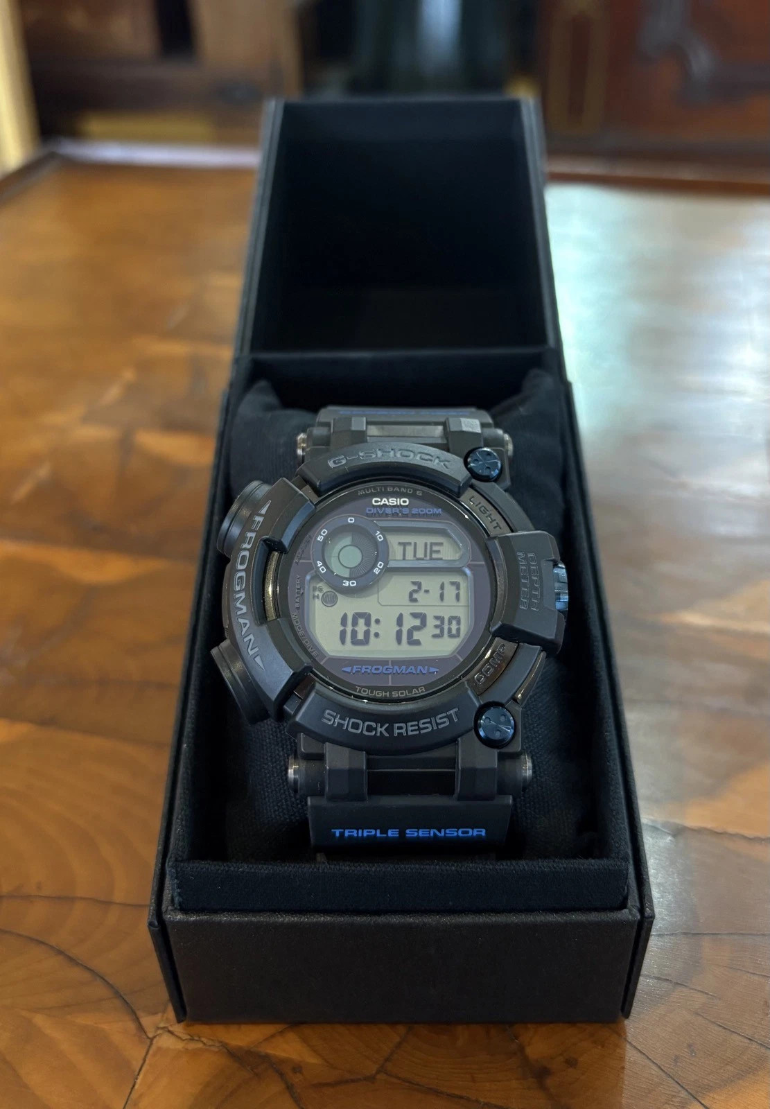 Casio G-Shock Frogman Master of G Carbon Fibre 48mm Wristwatch GWF