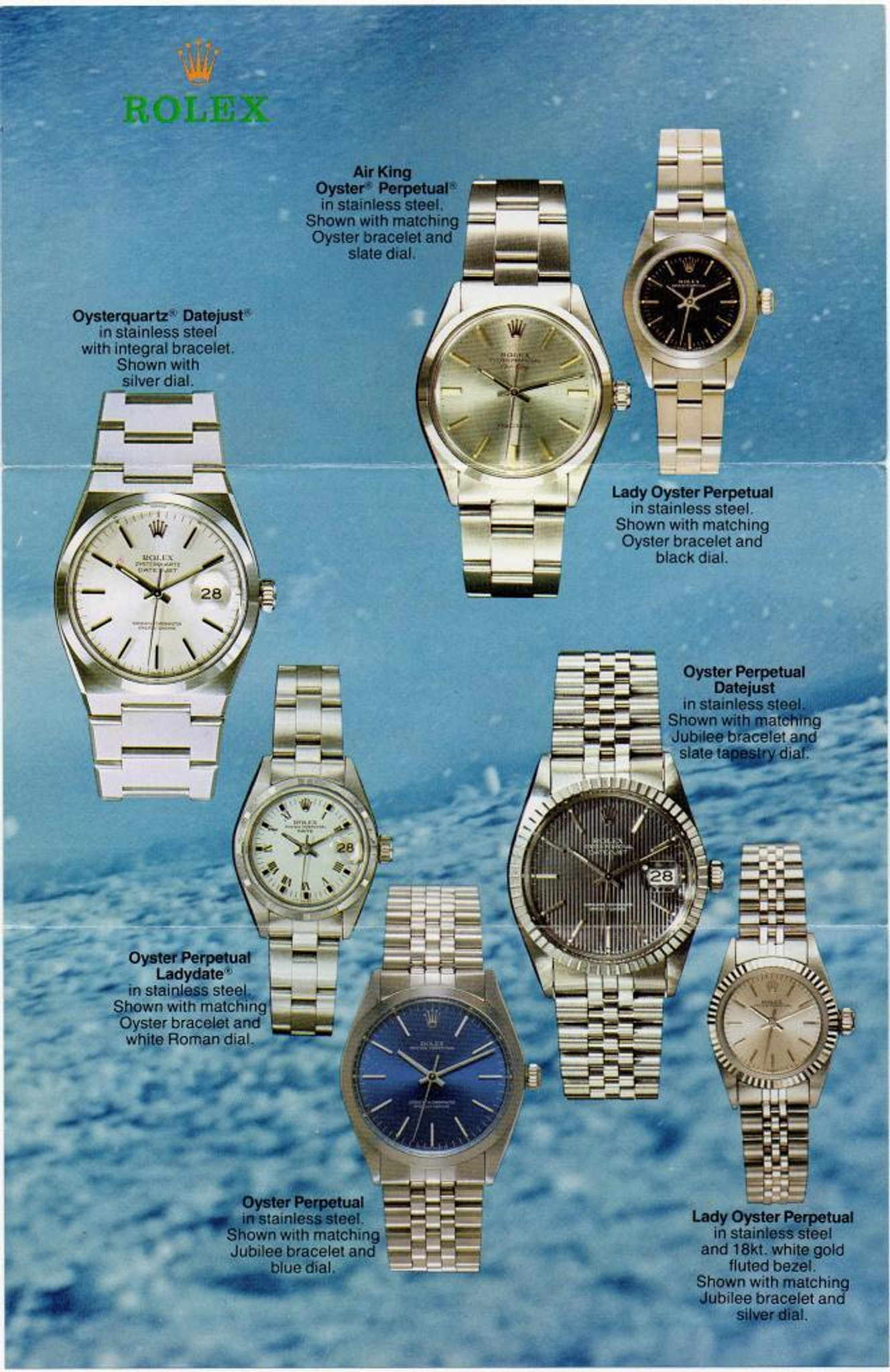 rolex datejust air king