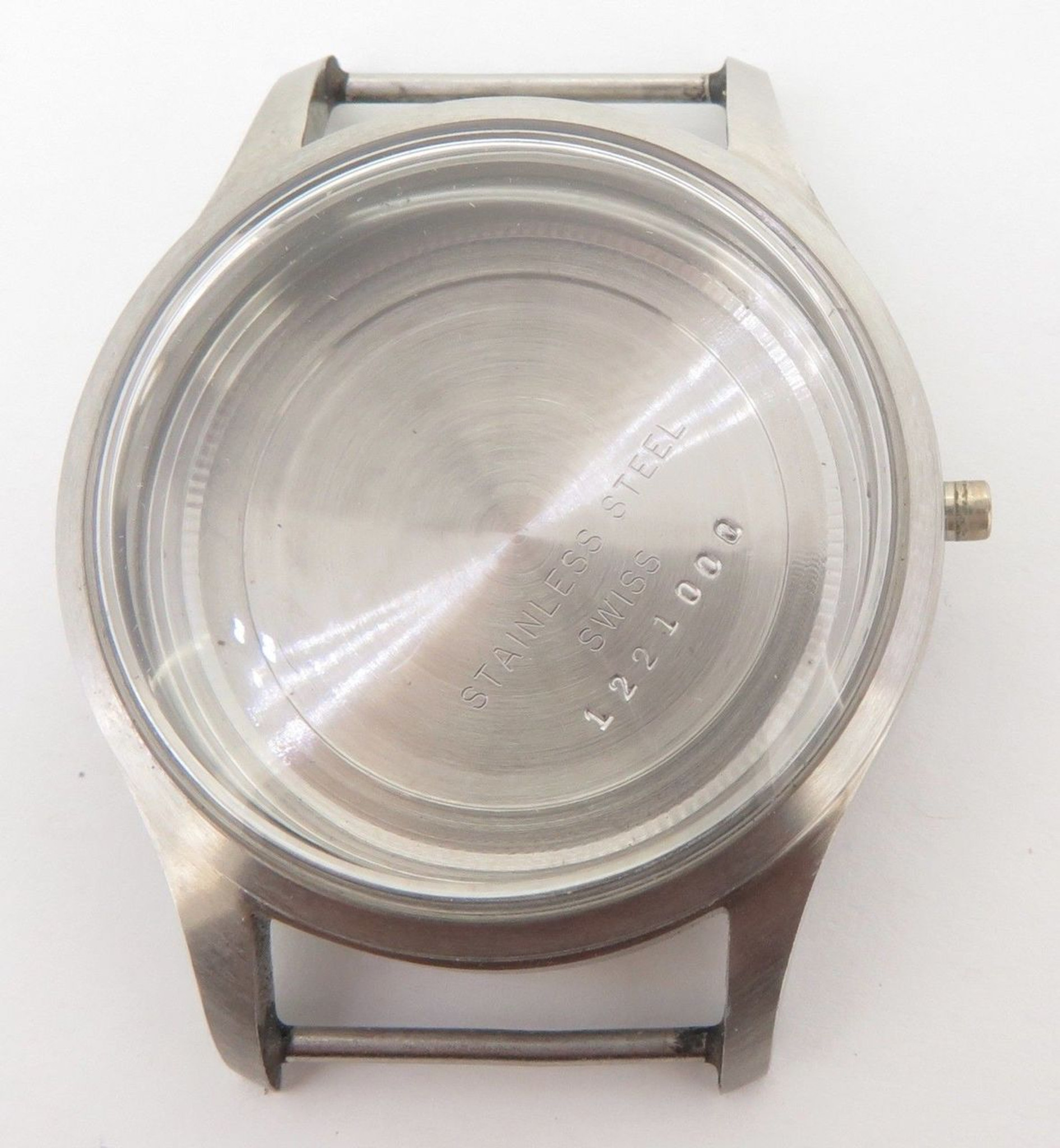 steel watch case