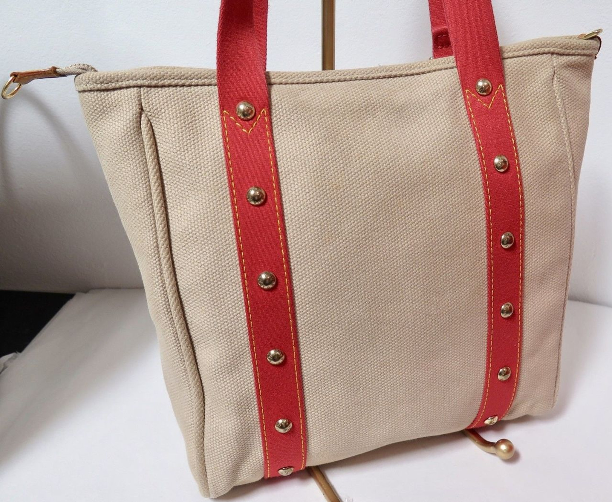 Louis-Vuitton-Antigua-Cabas-GM-Tote-Bag-Hand-Bag-Beige-Red-M40032 –  dct-ep_vintage luxury Store