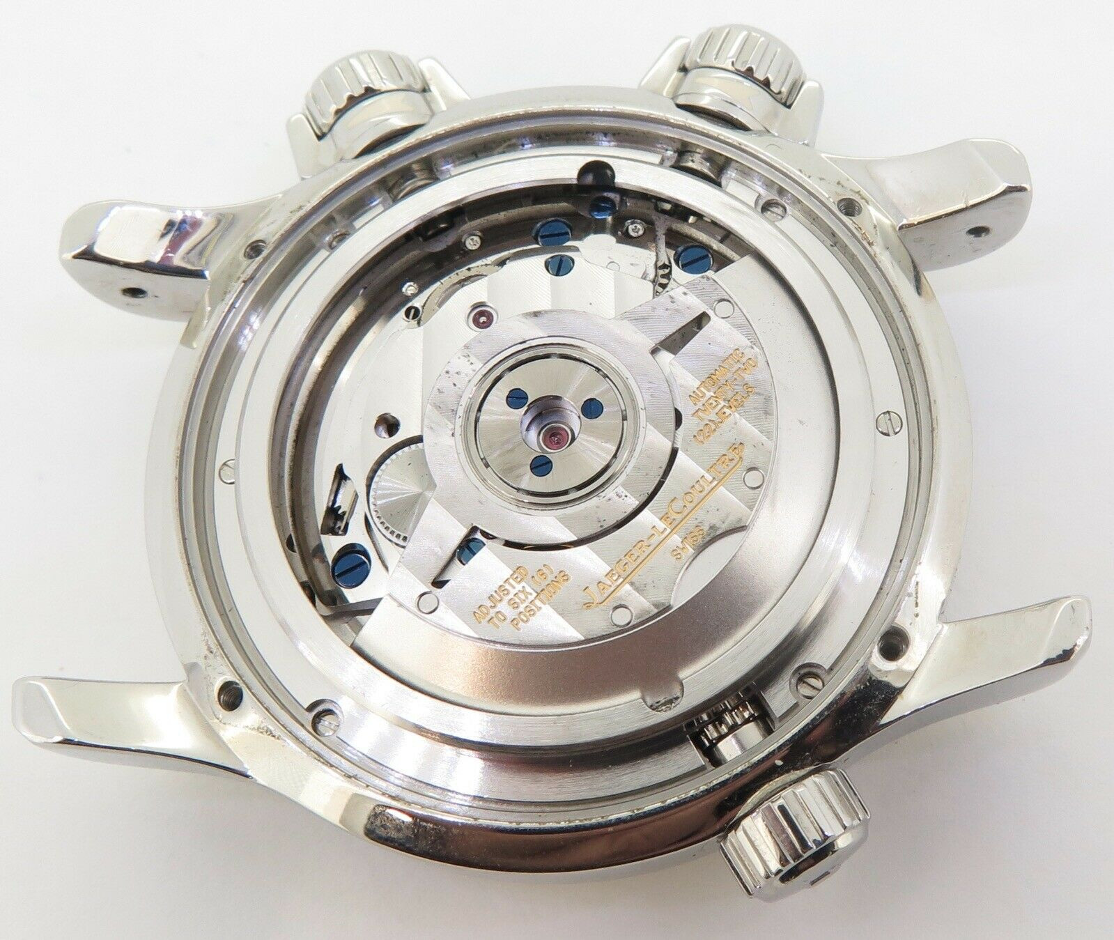 Jaeger-LeCoultre Master Compressor Steel Memovox 146.8.97 Box & Papers