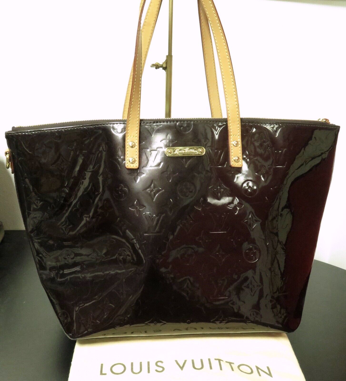 Louis Vuitton Vernis Bellevue Gm Amarante 571573