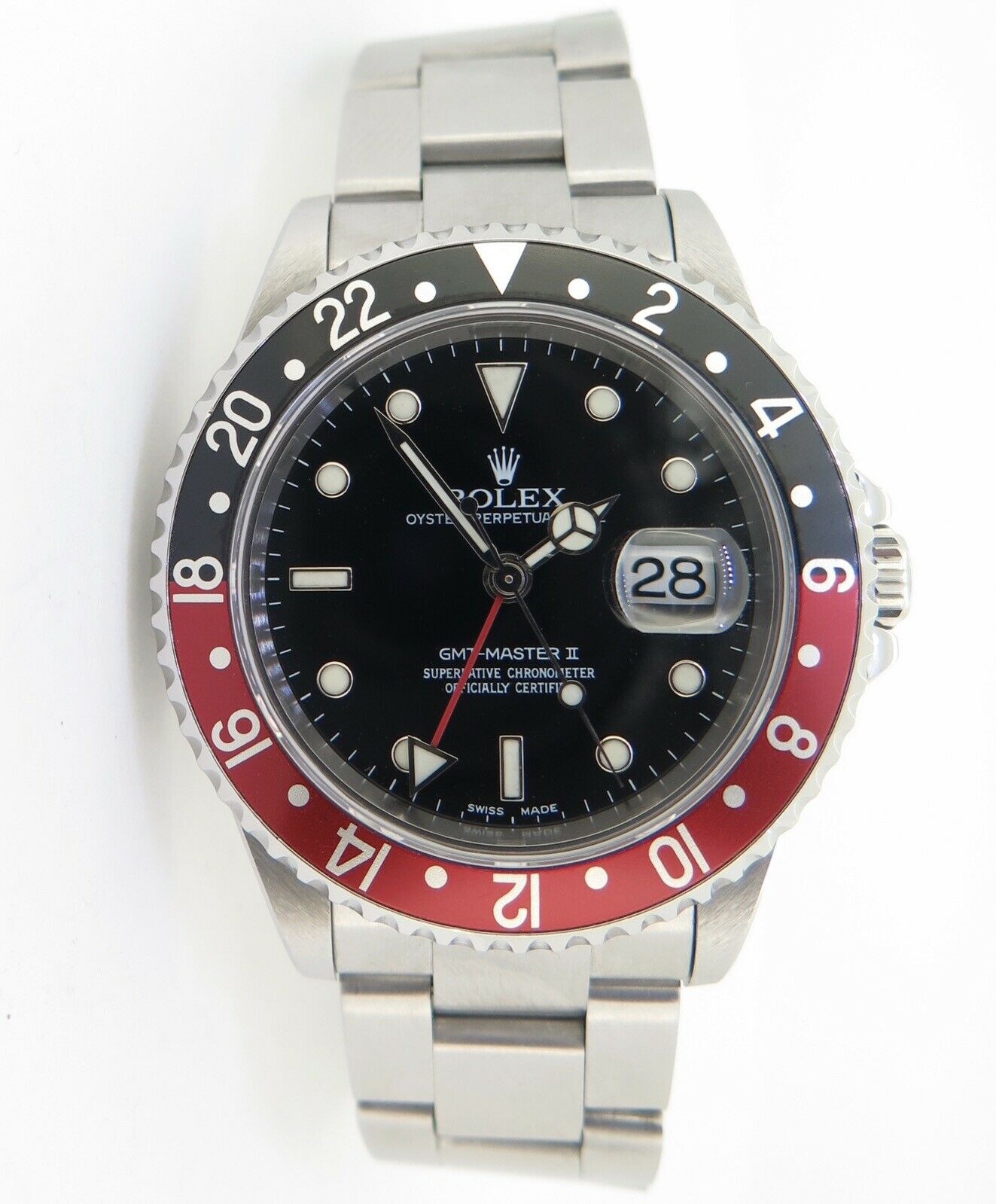 Auth 2002 Rolex GMT Master \